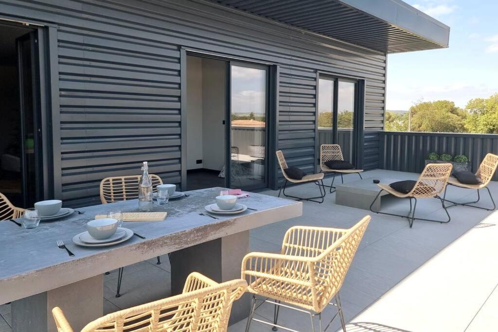 Saint Remy De Provence Roof Top Avec Jacuzzi Exteriör bild